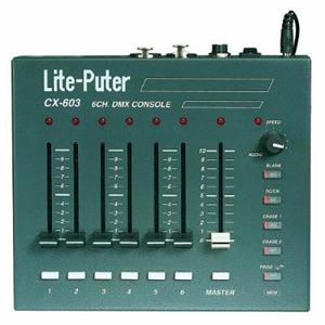 Lite-Puter CX-603 6CH DMX Console